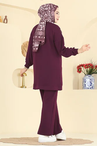 moda selvim Combined 3265HBS856 Damson - Thumbnail