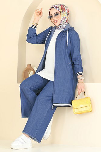 moda selvim Combined 326MSA980 Denim - Thumbnail