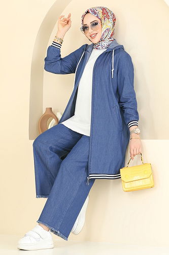 moda selvim طقم جينز 326MSA980 - Thumbnail