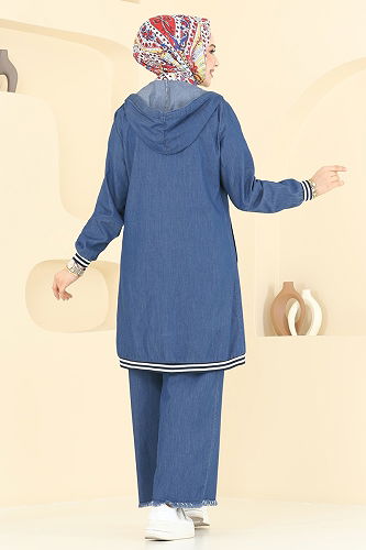 moda selvim طقم جينز 326MSA980 - Thumbnail