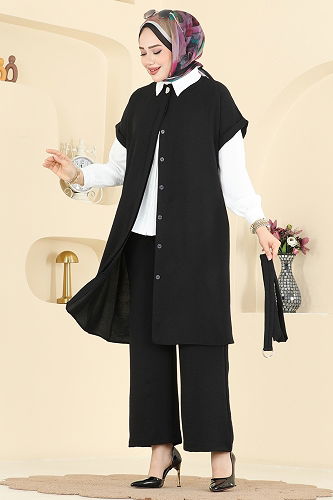 moda selvim Combined 3274HBS856 Black - Thumbnail