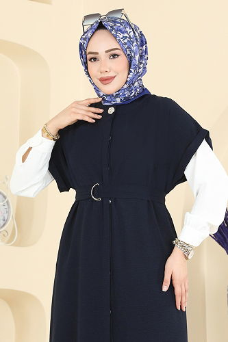 moda selvim Combined 3274HBS856 Navy Blue - Thumbnail