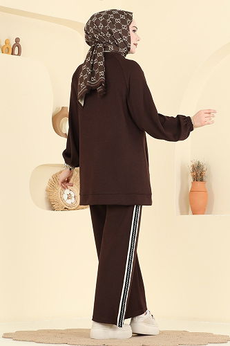 moda selvim Combined 3287HBS856 Brown - Thumbnail