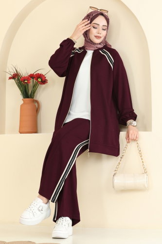 H.B.S. - Combined 3287HBS856 Dark Burgundy