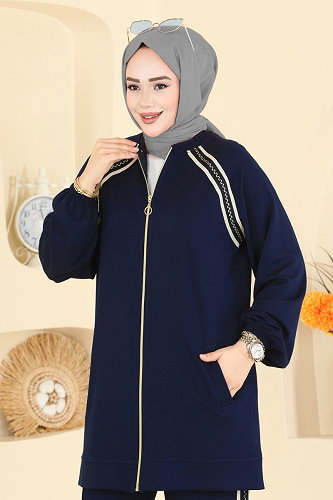 moda selvim Combined 3287HBS856 Dark Indigo - Thumbnail