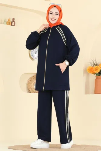 H.B.S. - Combined 3287HBS856 Navy Blue