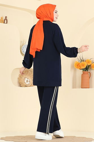 moda selvim Combined 3287HBS856 Navy Blue - Thumbnail