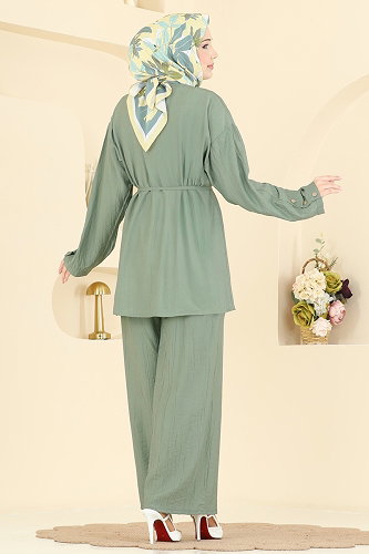 moda selvim Combined 3299HBS856 Almond Green - Thumbnail