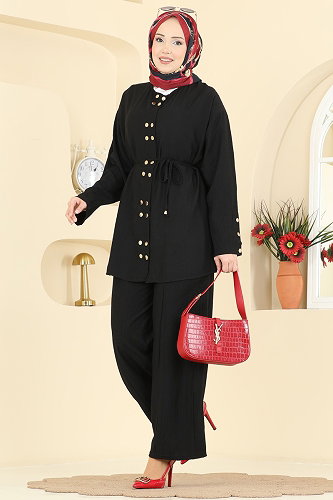 moda selvim Combined 3299HBS856 Black - Thumbnail