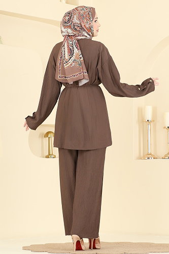 moda selvim Combined 3299HBS856 Brown - Thumbnail