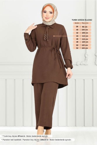 MRV H.B.S. - طقم بني 329HBS932-M