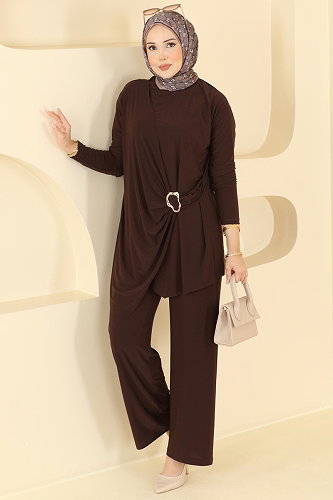 moda selvim Combined 330BO429 Brown - Thumbnail