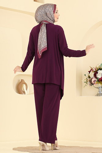 moda selvim Combined 330BO429 Damson - Thumbnail