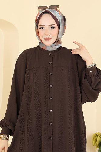 moda selvim Combined 3319HBS856 Brown - Thumbnail