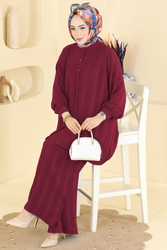 H.B.S. - طقم خمري 3319HBS856