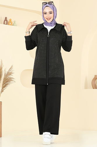 moda selvim Combined 3335UZ662 Black - Thumbnail