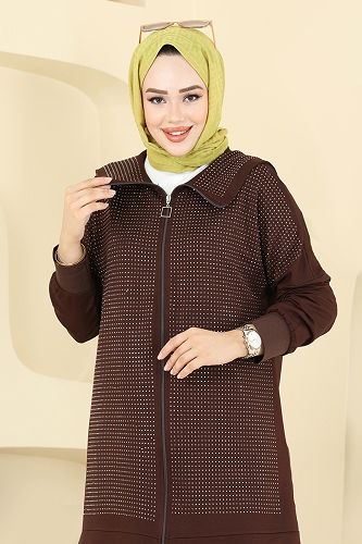 moda selvim Combined 3335UZ662 Brown - Thumbnail