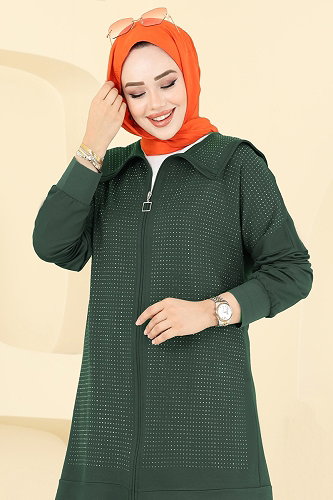 moda selvim Combined 3335UZ662 Emerald - Thumbnail