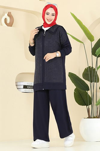 moda selvim Combined 3335UZ662 Navy Blue - Thumbnail