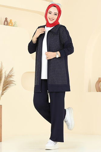 moda selvim Combined 3335UZ662 Navy Blue - Thumbnail