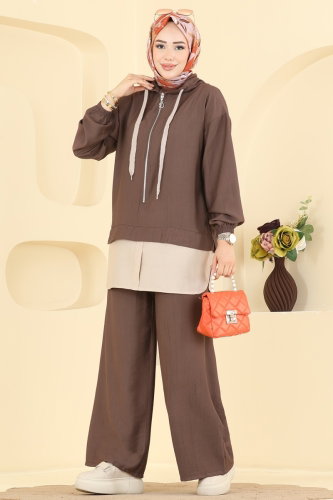 H.B.S. - طقم بني 3392HBS856