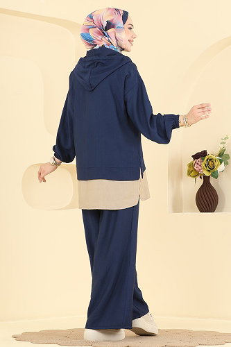 moda selvim Combined 3392HBS856 Navy Blue - Thumbnail