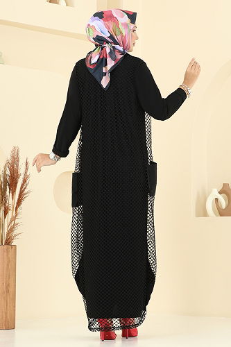 moda selvim Combined 3395UZ662 Black - Thumbnail