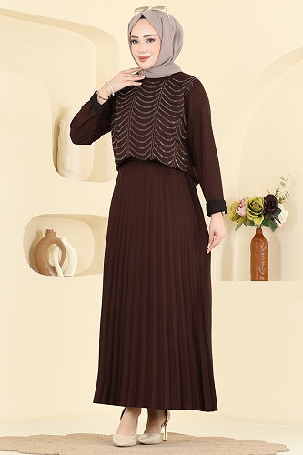 moda selvim Combined 3417UZ662 Brown - Thumbnail
