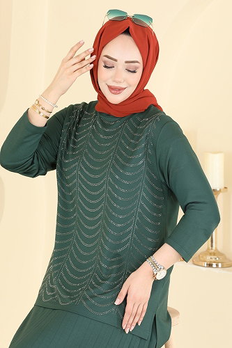 moda selvim Combined 3417UZ662 Emerald - Thumbnail