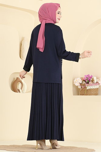 moda selvim Combined 3417UZ662 Navy Blue - Thumbnail