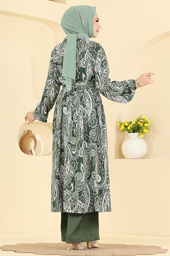 moda selvim Combined 3425BLU797 Khaki - Thumbnail
