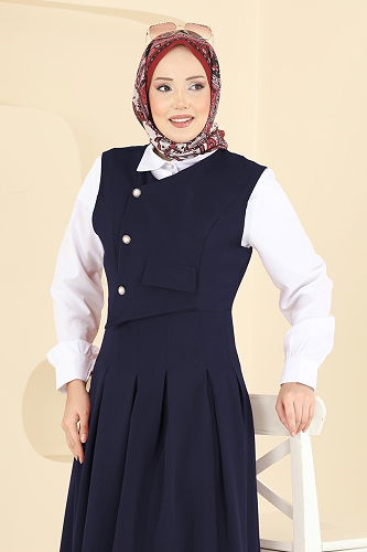 moda selvim Combined 342ASN888 Navy Blue - Thumbnail