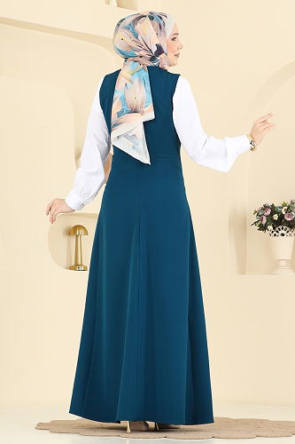 moda selvim طقم بترولي 342ASN888 - Thumbnail