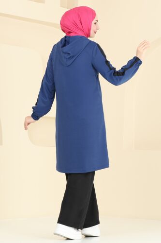 moda selvim طقم أزرق واسود 342DVL817 - Thumbnail