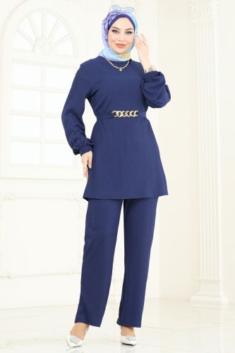 moda selvim Combined 344DVL817 Navy Blue - Thumbnail