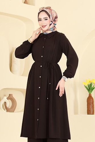 moda selvim Combined 3457TRT545 Brown - Thumbnail