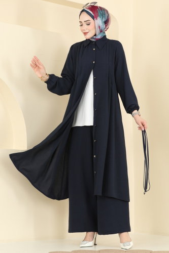 T.R.T. - Combined 3457TRT545 Navy Blue