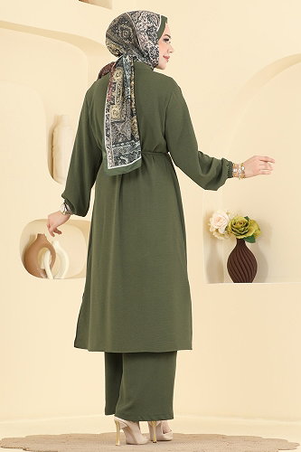 moda selvim Combined 3458TRT545 Khaki - Thumbnail