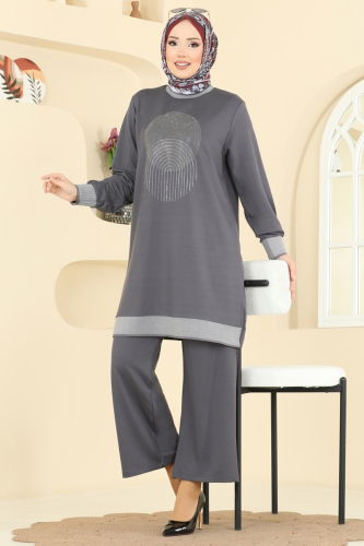 U.Z. - طقم رمادي غامق 3462UZ662