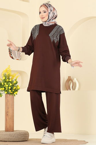 moda selvim Combined 3464UZ662 Brown - Thumbnail