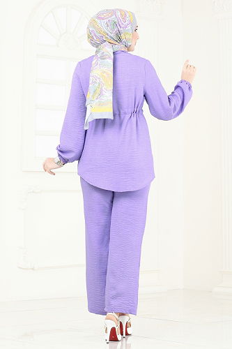 moda selvim Combined 347DVL817 Lilac - Thumbnail