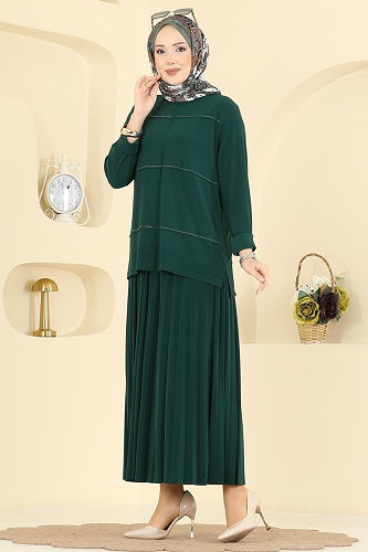 moda selvim Combined 3483UZ662 Emerald - Thumbnail