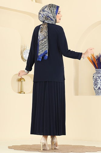 moda selvim Combined 3483UZ662 Navy Blue - Thumbnail