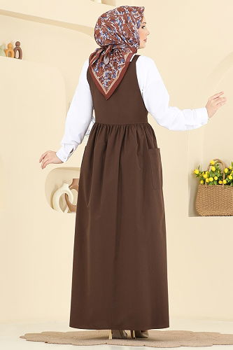 moda selvim Combined 348ASN888 Brown - Thumbnail