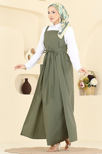 moda selvim Combined 348ASN888 Khaki - Thumbnail
