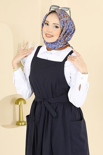 moda selvim Combined 348ASN888 Navy Blue - Thumbnail