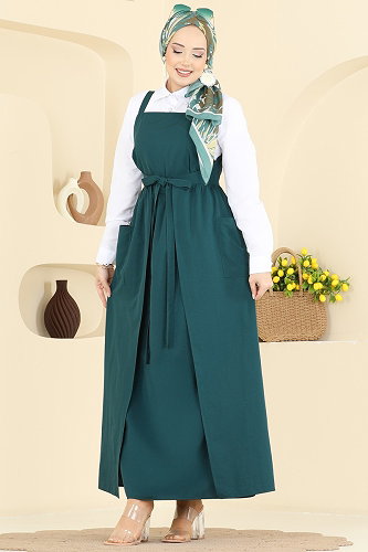 moda selvim طقم بترولي 348ASN888 - Thumbnail