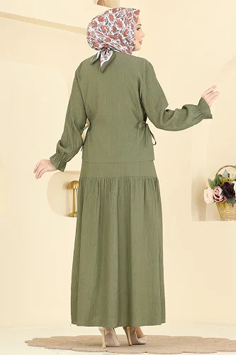 moda selvim Combined 351ASN888 Khaki - Thumbnail