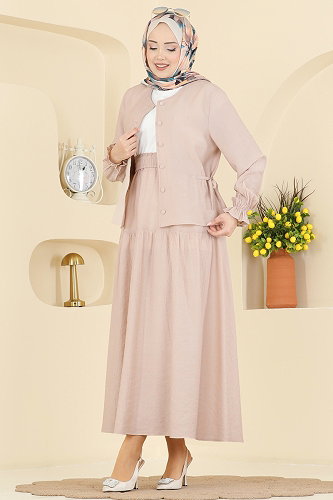 moda selvim Combined 351ASN888 Stone - Thumbnail