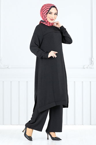 moda selvim Combined 351DVL897-M Black - Thumbnail